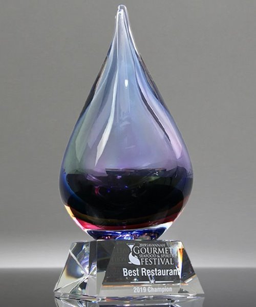Picture of Royal Rapture Art Crystal