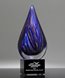 Picture of Phoenix Blue Art Glass