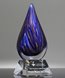 Picture of Sapphire Eminence Art Glass Award