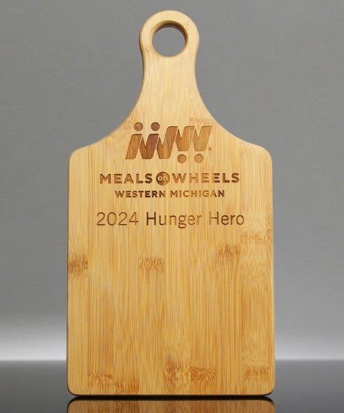 Picture of Bamboo Paddle Shape Cutting Board
