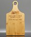 Picture of Bamboo Paddle Shape Cutting Board