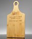 Picture of Bamboo Paddle Shape Cutting Board