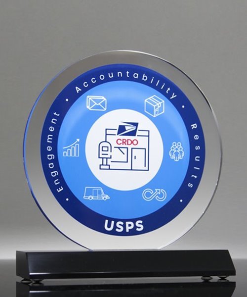 Picture of Acrylic Circle Award
