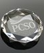 Picture of Multifaceted Crystal Round Paperweight
