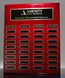 Picture of Monthly Recognition Piano-Finish Rosewood Plaque