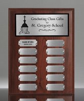 Picture of Classic 12-Plate Cherry Perpetual Silver Plaque
