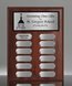 Picture of Classic 12-Plate Cherry Perpetual Silver Plaque