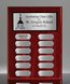 Picture of Classic 12-Plate Rosewood Piano Perpetual Silver Plaque