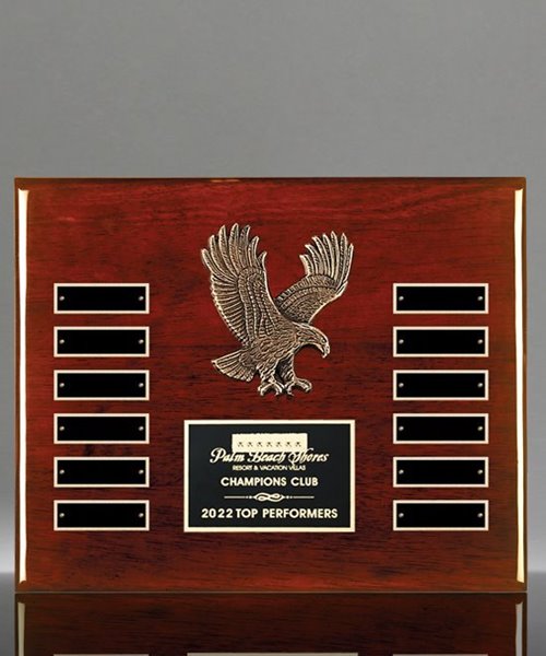 Picture of Soaring Eagle 12-Plate Rosewood EOM Plaque