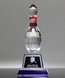 Picture of Premium Bowling Pin Crystal Award