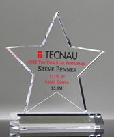 Picture of Excellence Star Award with Full Color Imprint