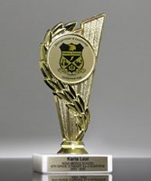 Picture of Victory Wreath Custom Insert Trophy