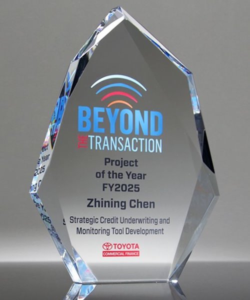 Picture of Multi-Faceted Optic Crystal Summit Award