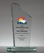 Picture of Jade Glass Swoosh Full Color Award