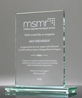 Picture of Applause Jade Glass Award