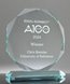 Picture of Jade Glass Octagon Award