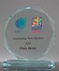Picture of Jade Glass Octagon Full Color Award