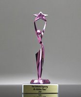 Picture of Star Achiever Pink Trophy