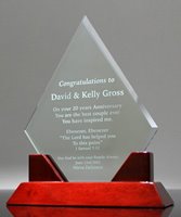 Picture of Religious Crystal Diamond Award