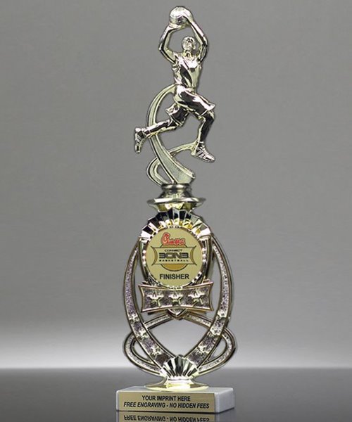 Picture of Basketball Trophy with Meridian Riser