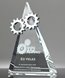 Picture of Crystal Triangle Gears Award
