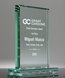 Picture of Optimist Jade Glass Rectangle Award - Large