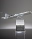 Picture of Crystal Boeing Airplane Award