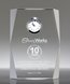 Picture of Faceted Crystal Clock Award
