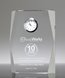 Picture of Faceted Crystal Clock Award