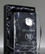 Picture of Faceted Crystal Clock Award