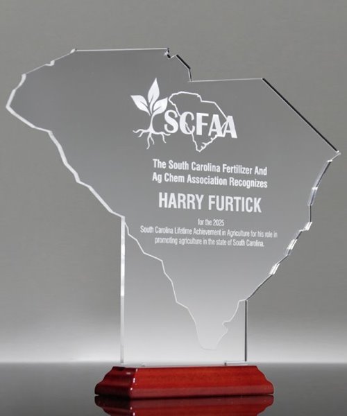 Picture of State of South Carolina Acrylic Award