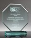 Picture of Beveled Jade Acrylic Octagon Award