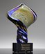 Picture of Midnight Twirl Art Crystal Award