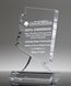 Picture of Arizona Acrylic State Shape Trophy