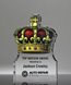 Picture of Royal Crown Acrylic Paperweight Award