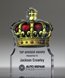 Picture of Royal Crown Acrylic Paperweight Award
