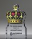Picture of Royal Crown Acrylic Paperweight Award