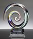 Picture of Lotus Spiral Art Crystal Award