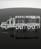 Picture of Crystal 18 Wheeler Truck Award