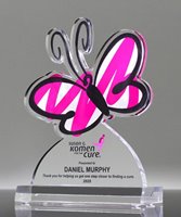 Picture of Acrylic Butterfly Award