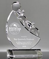 Picture of Teamwork Recognition Crystal