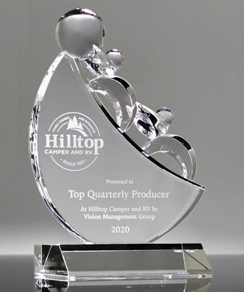Picture of Teamwork Recognition Crystal