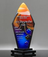 Picture of Delphi Pillar Art Glass Award