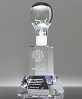 Picture of Visionary Crystal Light Bulb Trophy