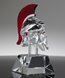 Picture of Elite Warrior - Crystal Trojan Helmet Award