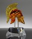 Picture of Golden Warrior - Crystal Trojan Helmet Award