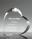Picture of Crystal Heart Paperweight Award
