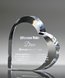 Picture of Crystal Heart Paperweight Award