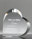 Picture of Crystal Heart Paperweight Award