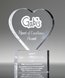 Picture of Heart of Excellence Acrylic Award